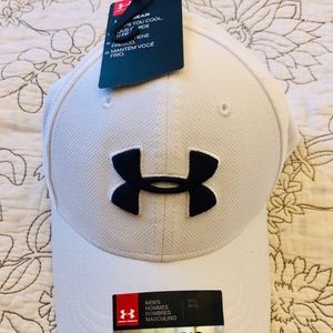 White Under Armor Hat